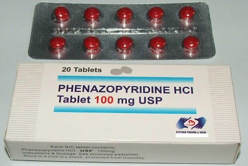 Феназопиридин и цистит