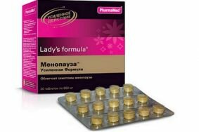 Лечение менопаузы препаратом Ледис Формула с усиленной формулой
